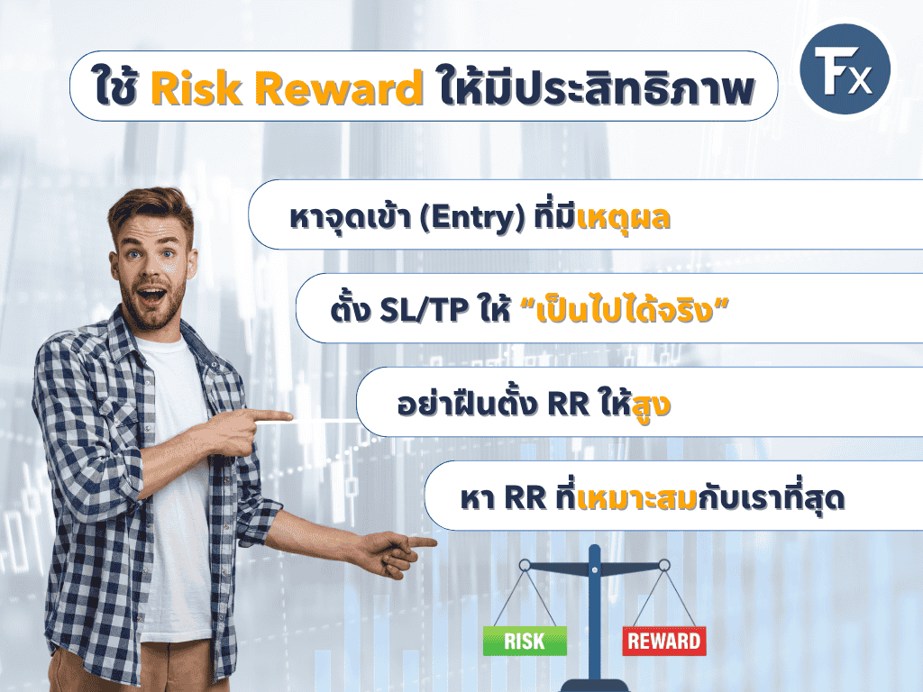 หลักการใช้ Risk Reward Ratio อย่างมีประสิทธิภาพ