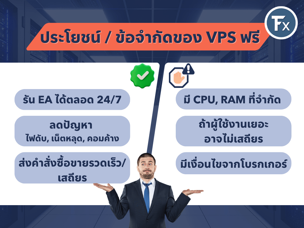 ประโยชน์และข้อจำกัดของ VPS ฟรี
