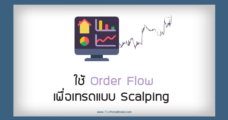ใช้ order flow เพื่อเทรดแบบ scalping