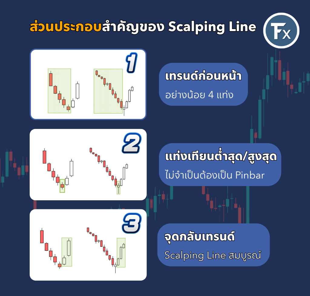 ส่วนประกอบสำคัญในการระบุ Scalping Line