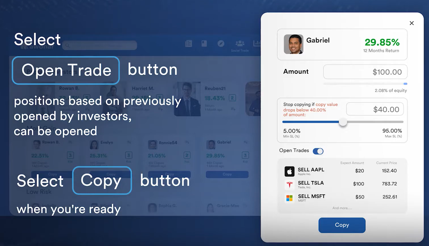 Copy Trade Woxa