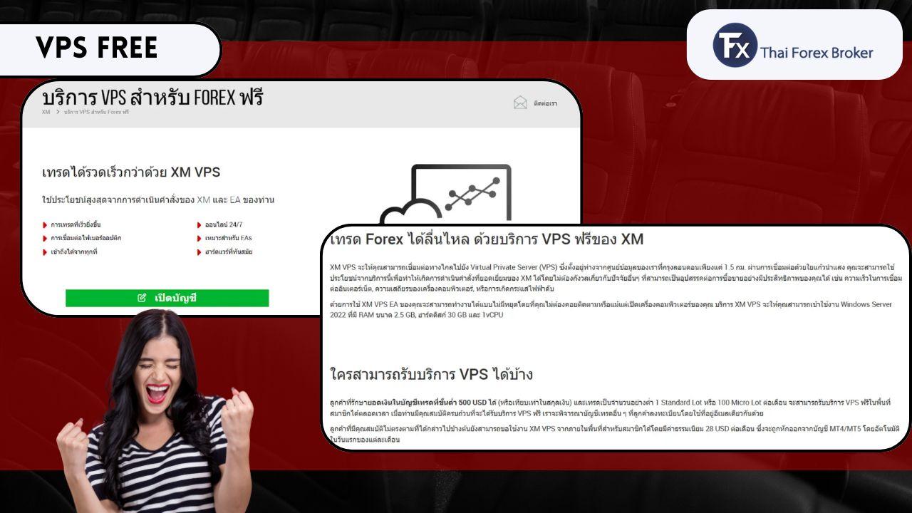 บริการ VPS ฟรีสำหรับลูกค้า XM และเงื่อนไขการใช้งาน
