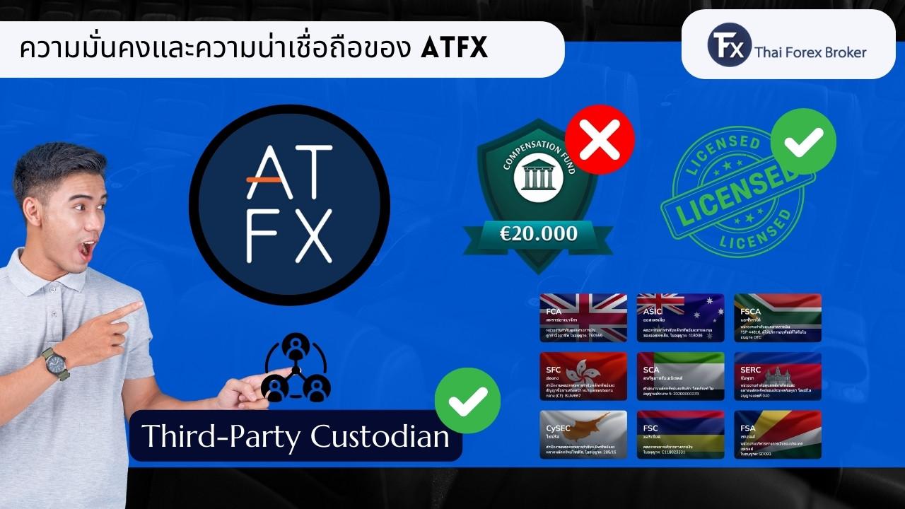 ความมั่นคงและความน่าเชื่อถือของ ATFX