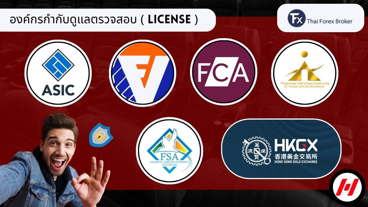 ใบอนุญาตของโบรกเกอร์ Hantec Markets