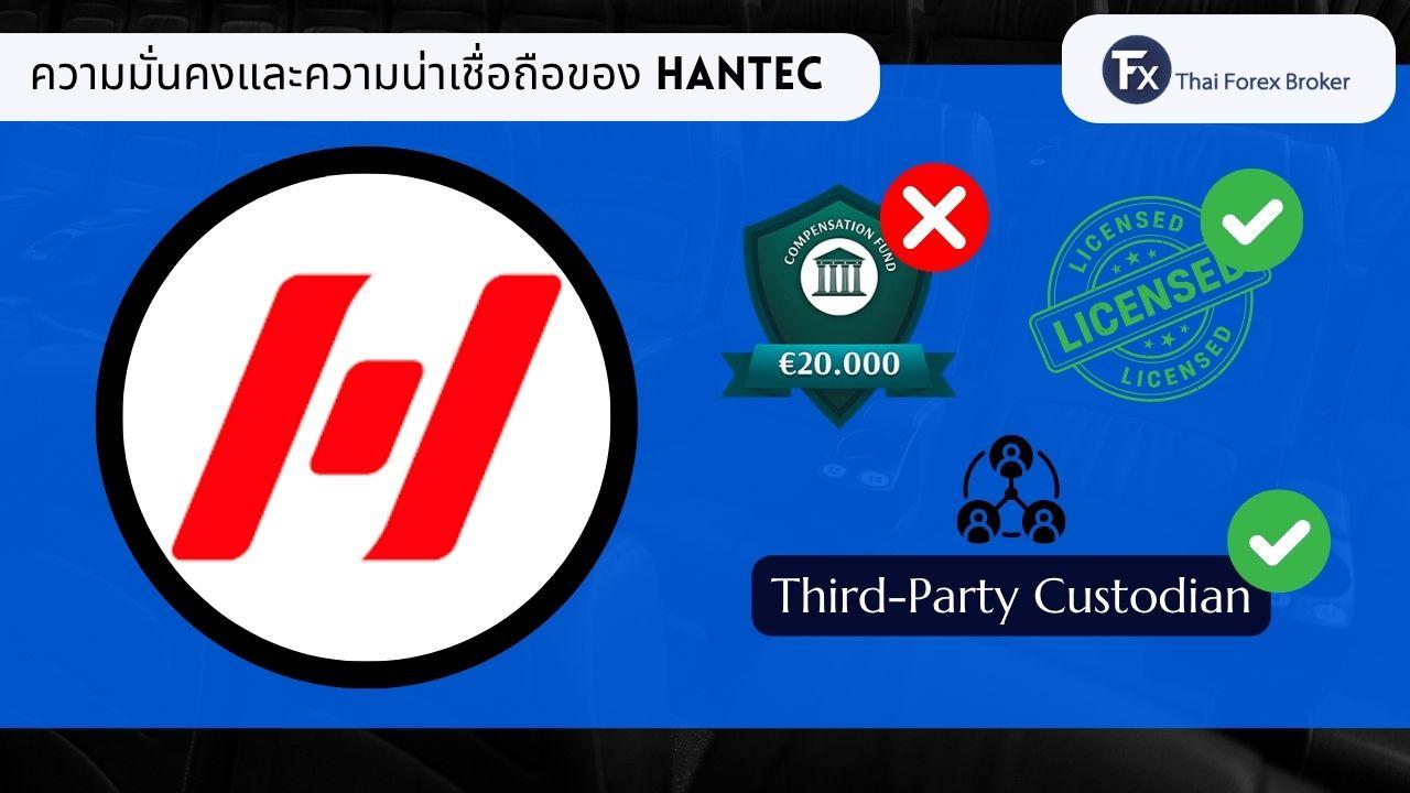ความน่าเชื่อถือและความมั่นคงของ Hantec